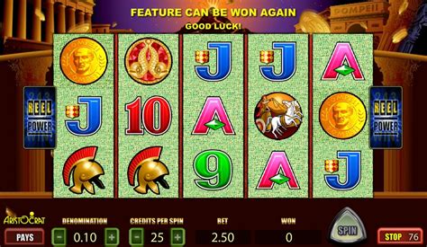 Play aristocrat slots - This exciting, fast-paced game makes up some of the Aristocrat Xtra Reel Power features and offers 1024 winning ways. It can be played at a land-based casino or online. This slot pays for combinations which are created from left to right. You can play with a coin denomination from 0.01 to $2 and win large amounts in this exciting game. 